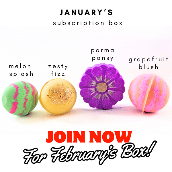 Discover Monthly Bliss with Our Exclusive Bath Bomb Subscription Box