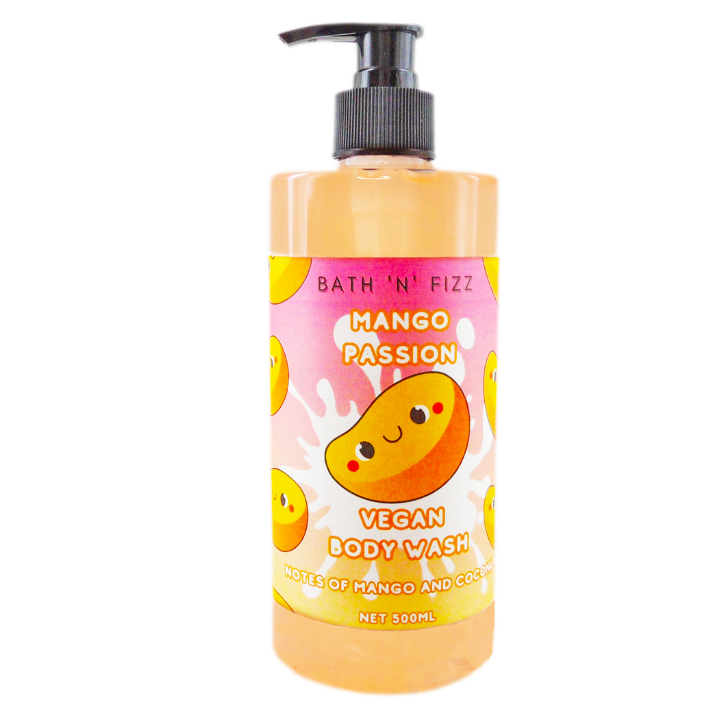 mango kawaii shower gel