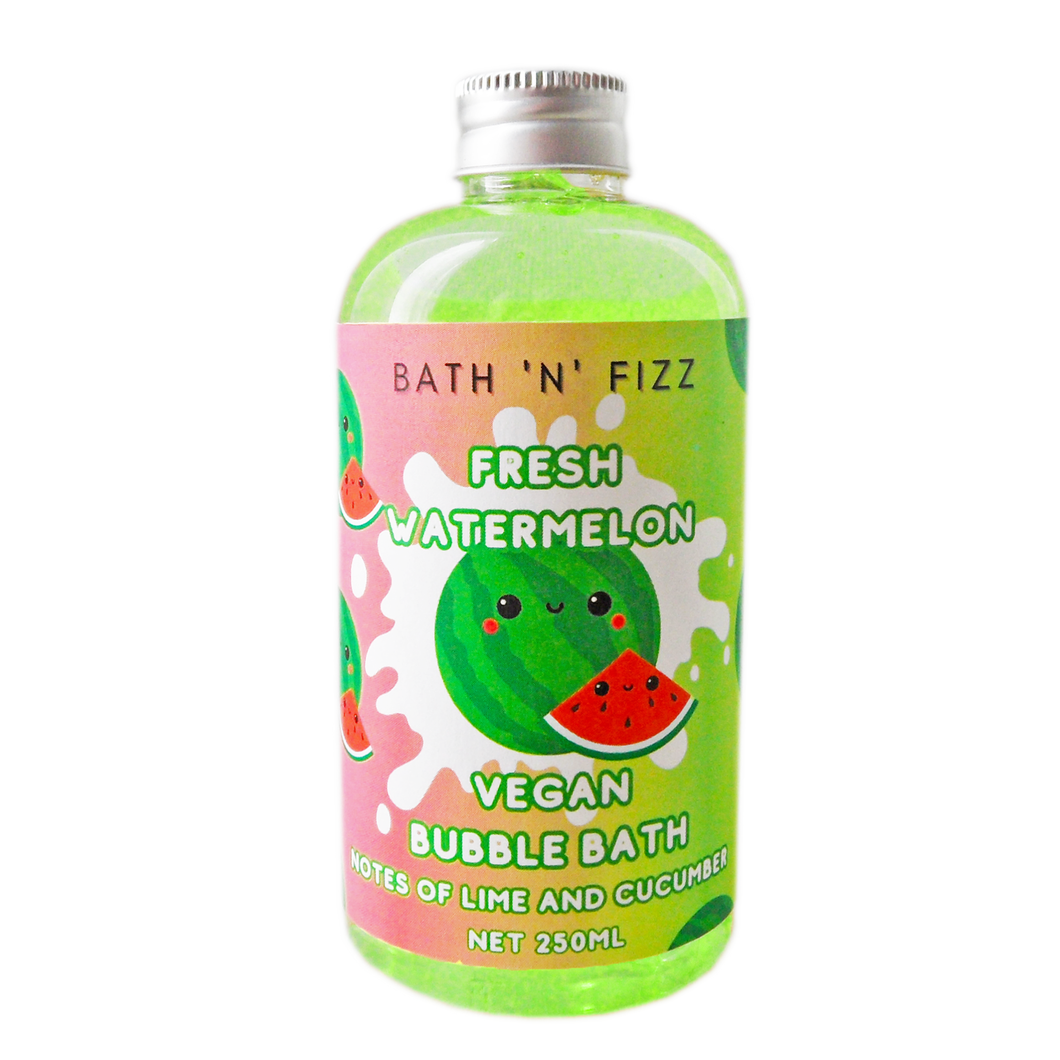 watermelon bubble bath