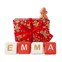 Load image into Gallery viewer, christmas bath bombs personalised bath bombs  
