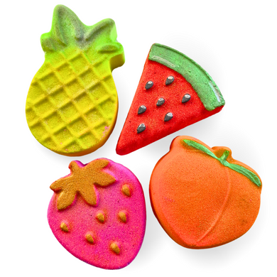 fruit bath bomb set