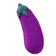 Load image into Gallery viewer, aubergine bath bomb
