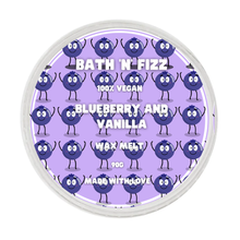 Load image into Gallery viewer, blueberry &amp; vanilla wax melt
