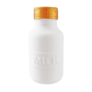 milk bottle bath bomb