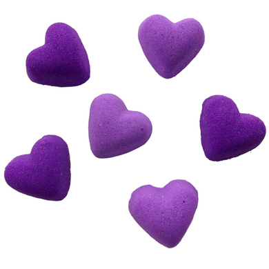 Lavender Hearts Bath bomb